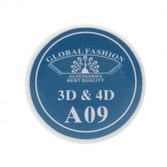 Gel Plastilina 4D Global Fashion, Albastru Deschis 7g, A09