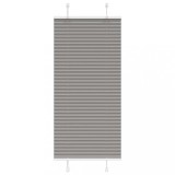 Jaluzea Plisată Antracit 60x150 cm vidaXL, Montaj cu/fără Găurire, Opacă, Protecție Solară &amp; Intimitate, Poliester