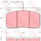 Set placute frana,frana disc RENAULT MASTER I bus (T) (1980 - 1998) TRW GDB443