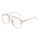 Ochelari de soare ALDO aurii, DIPRION 710, din metal
