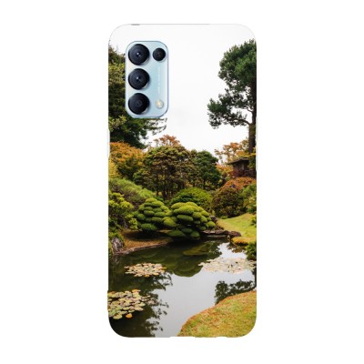 Husa compatibila cu Oppo A74 model Japanese garden, Silicon, TPU, Viceversa foto