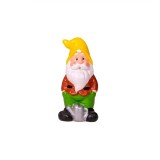 Pitic de gradina din ceramica, inaltime 20 cm, multicolor, finisaj lucios