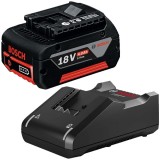 Bosch GBA + GAL 18V-40 - Set 1 acumulator si incarcator Li-Ion 18 V 4 Ah