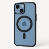Cumpara ieftin Husă transparentă iPhone 13 / 14, compatibilă MagSafe, model Fashion Case, design slim, protecție completă