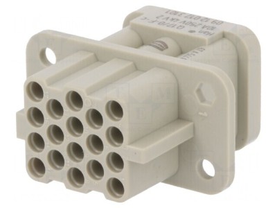 Conector HDC Inserturi Contact Mamă 18 17 PE foto
