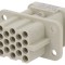 Conector HDC Inserturi Contact Mamă 18 17 PE