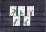 M2 TS2 5 - Timbre foarte vechi - Cuba - CM Fotbal Italia 1990, Sport, Stampilat