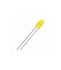 Dioda LED 5mm galben 2VDC