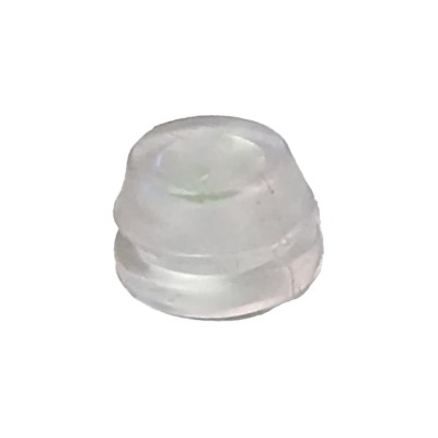 Set 50 buc Garnitura din cauciuc pentru teava picurare cu dop, Nr-7584, transparent, 16 mm foto