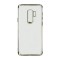 Husa samsung galaxy s9 transparent cu margini aurii