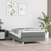 VidaXL Cadru de pat fără saltea, gri &icirc;nchis, 80x200 cm, textil 3120567