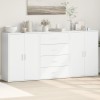VidaXL Dulapuri, 3 buc., alb, 60x31x84 cm, lemn prelucrat 3276574