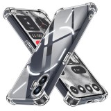 Husa pentru Nothing Phone (2) - Techsuit Shockproof Clear Silicone - Clear