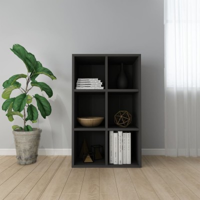 vidaXL Bibliotecă/Servantă, negru, 66x30x98 cm, PAL 800343 foto