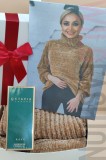 CAD43-14 Cadou de Craciun - bluza de iarna si parfum