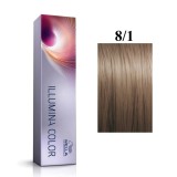 Wella Professionals, Illumina Color, Vopsea permanentă de păr, 8/1 , 60 ml