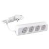Prelungitor 037629, 4 prize, 3 m, 2500W, 3 x 1 mmp, contact de protectie