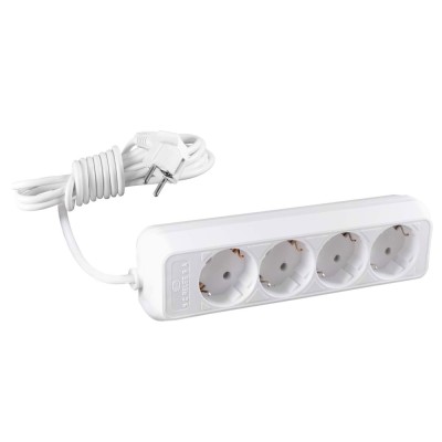 Prelungitor 037629, 4 prize, 3 m, 2500W, 3 x 1 mmp, contact de protectie foto