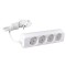 Prelungitor 037629, 4 prize, 3 m, 2500W, 3 x 1 mmp, contact de protectie