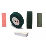 Disc slefuit lustruit verde cu pasta alba,verde si roz ,diametru 200 mm,latime 40 mm
