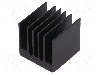 Radiator extrudat, aluminiu, 21mm x 21mm, neagra, Advanced Thermal Solutions - ATS-54210R-C1-R0