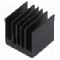 Radiator extrudat, aluminiu, 21mm x 21mm, neagra, Advanced Thermal Solutions - ATS-54210R-C1-R0