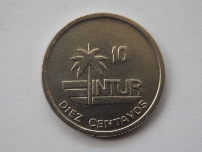 10 CENTAVOS 1989 CUBA-XF foto