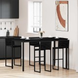 vidaXL Mese de sufragerie Lemn compozit 3415390