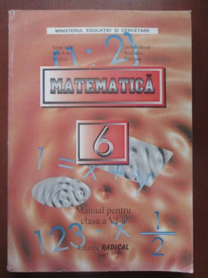 Matematica Manual pentru clasa a VI-a-Constantin Basarab, Ion Chiriac foto