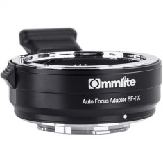 Adaptor montura Commlite CM-EF-FX Autofocus cu contacte TTL Canon EF ? Fujifilm FX foto