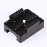 Placuta quick release dubla CNC standard pentru toate camerele GoPro hero GP615A