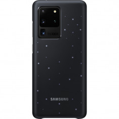 Husa Cover Led Samsung pentru Samsung Galaxy S20 Ultra Negru foto