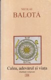 Nicolae Balota - Calea, adevarul si viata. Meditatii religioase