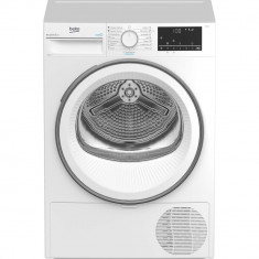 Uscator de rufe Beko B3T68230, Pompa de caldura, 8 Kg, 15 programe, Clasa A++