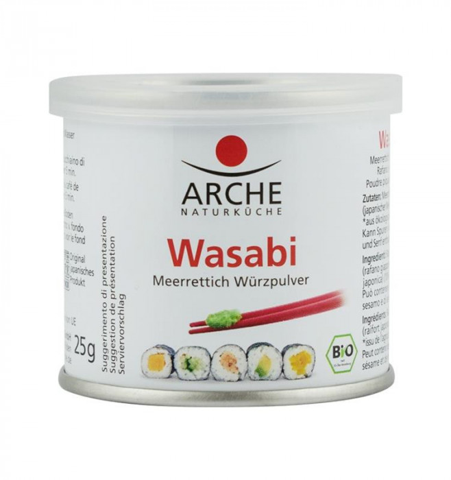 Pulbere din Radacina de Hrean Wasabi 25 grame Arche