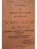 Gh. Bulgar - Limbaj si arta literara in opera scriitorilor romani (editia 1997)