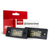 Lampa numar LED CLP11 AMiO pentru Porsche Cayenne 955/957, VW Touareg Tiguan Golf 5 Passat B5 Bora, Skoda Fabia I II Yeti, Canbus