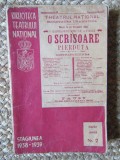 O SCRISOARE PIERDUTA, STAGIUNEA 1938-1939 de I. L. CARAGIALE