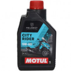 Ulei motor 4T Motul City Rider 5W40 1l, API SL JASO MA synthetic used for the first fill