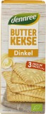 Biscuiti Spelta cu Unt Bio Dennree 150g (3x50g) - Integrali, Ecologici