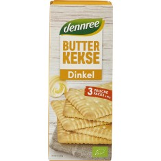 Biscuiti din spelta cu unt bio 3 x 50g 150g Dennree