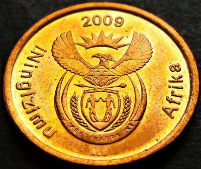 Moneda 5 CENTI - AFRICA de SUD, anul 2009 *cod 1733 B = ININGIZIMU AFRIKA foto