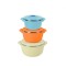 SET 3CASEROLE TERMICE 2+4+6L,BELLY BEIGE