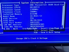 Kit gaming Retro Gigabyte M56S-S3+Phenom X4 9600 +8gb ddr2 socket AM2+/Am3