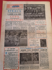 Ziar SPORTUL - Supliment FOTBAL (01.07.1988) STEAUA castiga Cupa Romaniei foto