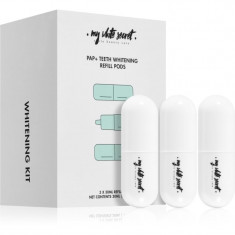 My White Secret PAP+ Teeth Whitening Refill Pods gel decolorant activator rezervă 3x10 ml