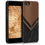Cumpara ieftin Husa pentru Apple iPhone 6 / iPhone 6s, Lemn, Maro, 46078.16