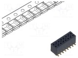 Conector SMT 16 pini tată aurit SAMTEC