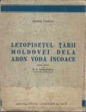 C9081N Miron Costin, Letopisețul Țării Moldovei dela Aron Vodă &icirc;ncoace, ediție populară de P P Panaitescu, 1944
