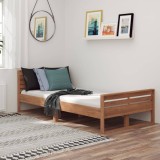 Cumpara ieftin Cadru de pat, 100x200 cm, lemn masiv de tec